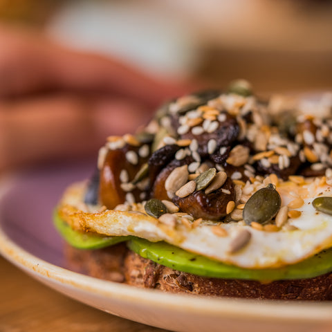 Avocado Toast Vegetariano