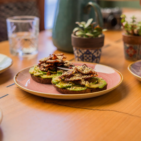 Avocado Toast Bacon