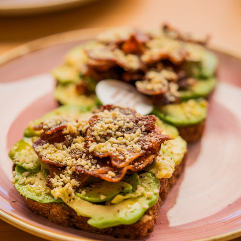 Avocado Toast Bacon