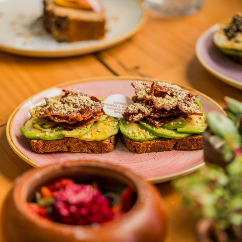 Avocado Toast Bacon