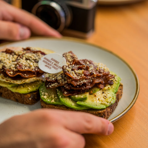 Avocado Toast Uovo e Bacon